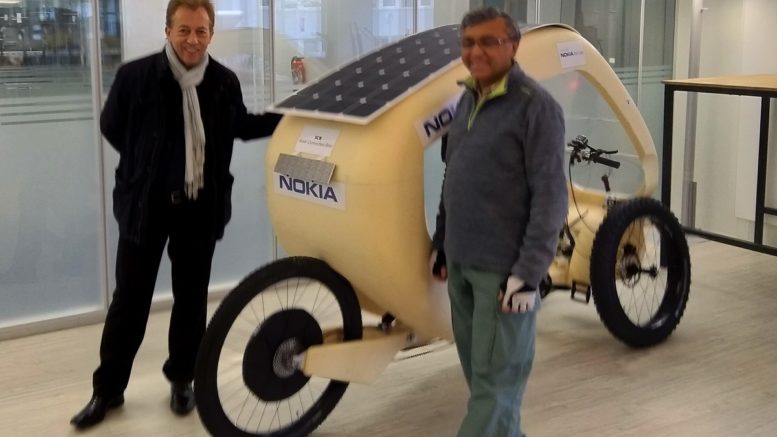 Nokia Solar Connected Bike